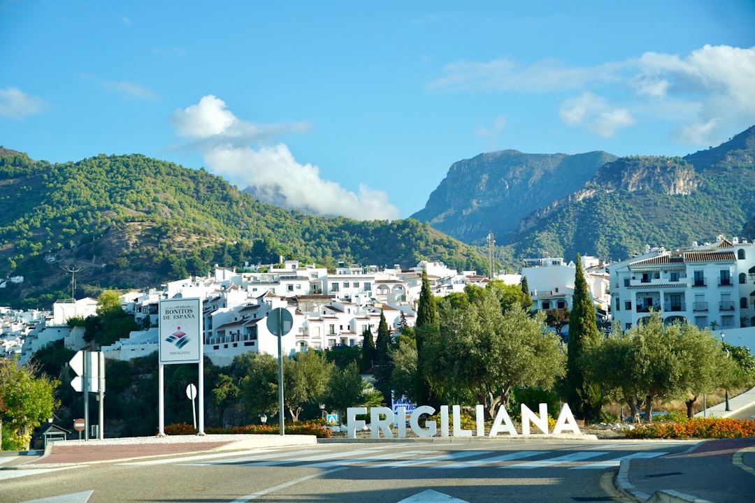 Whitewashed Andalusian village in the mountains above the Costa del Sol, representing Benahavís