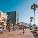 Fuengirola coastal promenade on the Costa del Sol, Andalusia – a popular destination for British families buying property in Spain