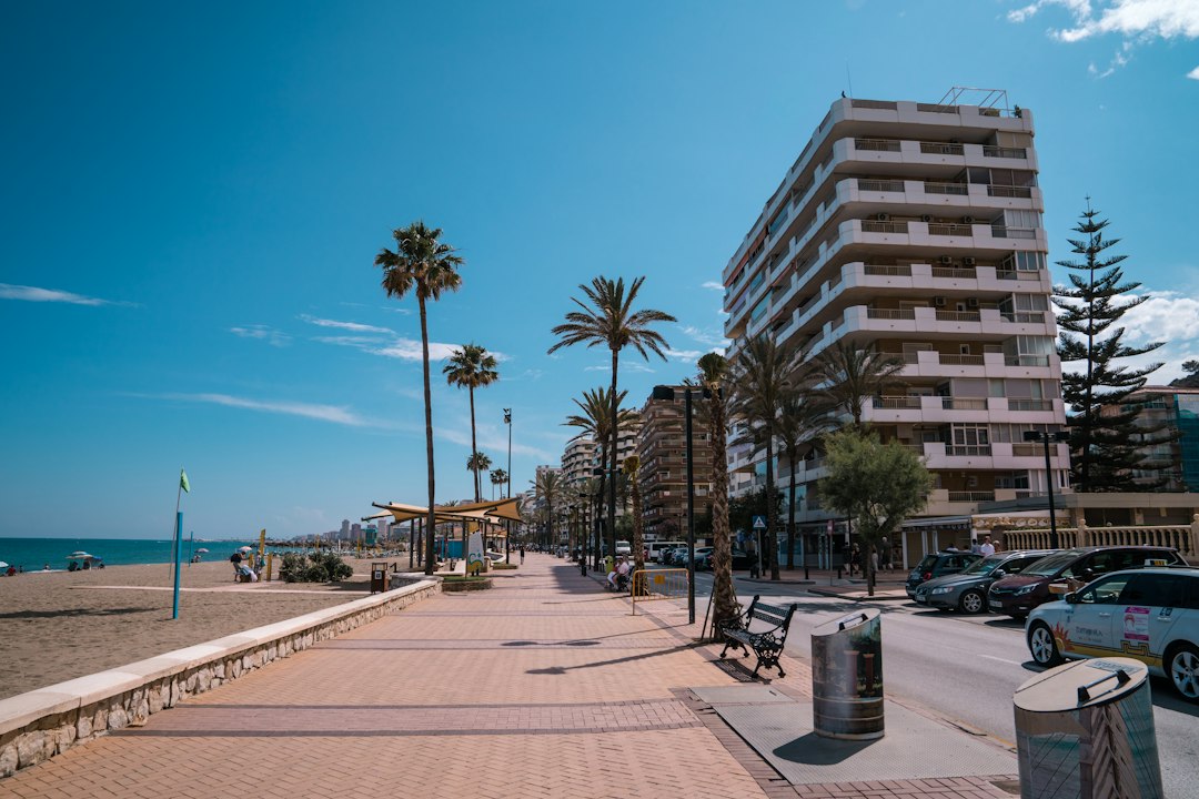 Costa del Sol apartment complex with pool — rental investment property on the Spanish coast